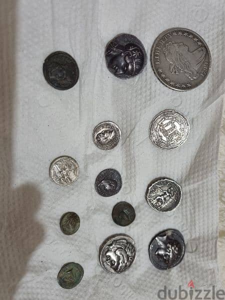 A collection of ancient  coins 1