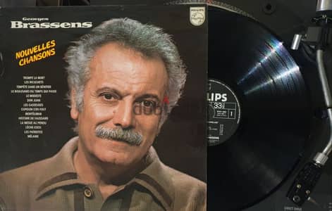 geoeges brassens- nouvelles chansons- vinyLP