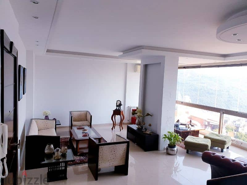 260 SQM Duplex in daychounieh with Panoramic mountain view 7