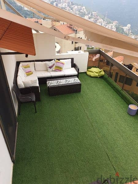 260 SQM Duplex in daychounieh with Panoramic mountain view 9