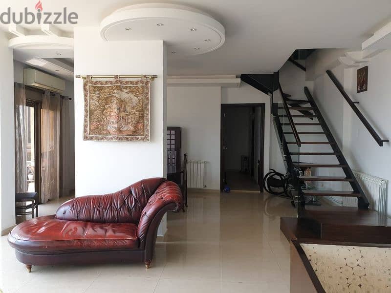 260 SQM Duplex in daychounieh with Panoramic mountain view 17