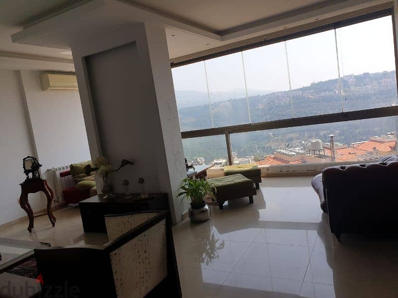 260 SQM Duplex in daychounieh with Panoramic mountain view 19