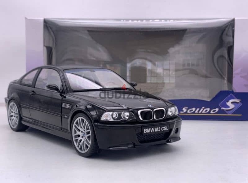 BMW M3 (E46) CSL 2003 diecast car model 1;18. - Antiques & Collectibles -  115694591