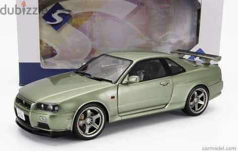 Nissan Skyline GT-R (R34) diecast car model 1;18.