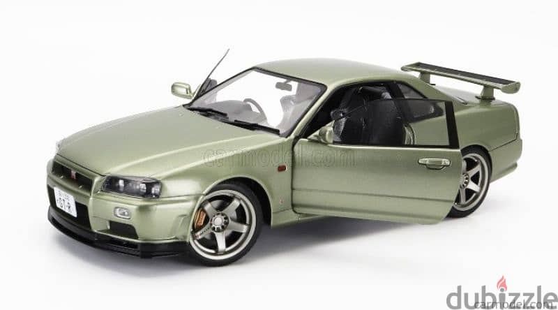 Nissan Skyline GT-R (R34) diecast car model 1;18. 4