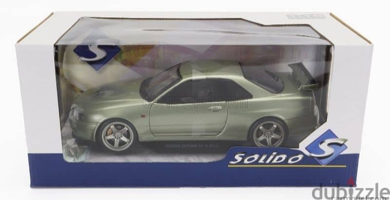 Nissan Skyline GT-R (R34) diecast car model 1;18. 6