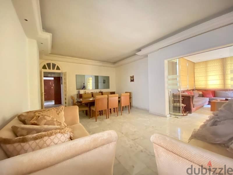 A  furnished apartment with terrace for rent in Dik el Mehdi. 9