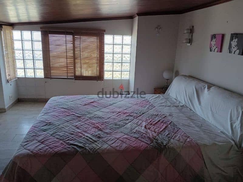 rent apartment cornet chahwan 2 bed furnitched roof top terac view sea 7
