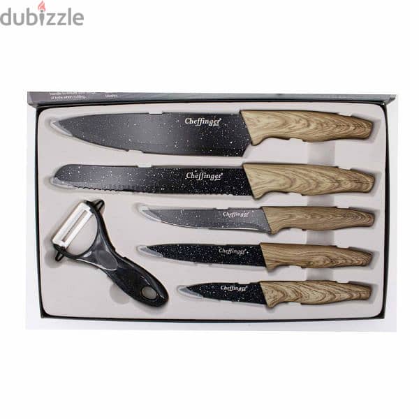 german store cheffinger 6pc knifes set 1