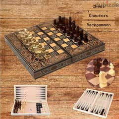 Deluxe Wooden Chess Board 0