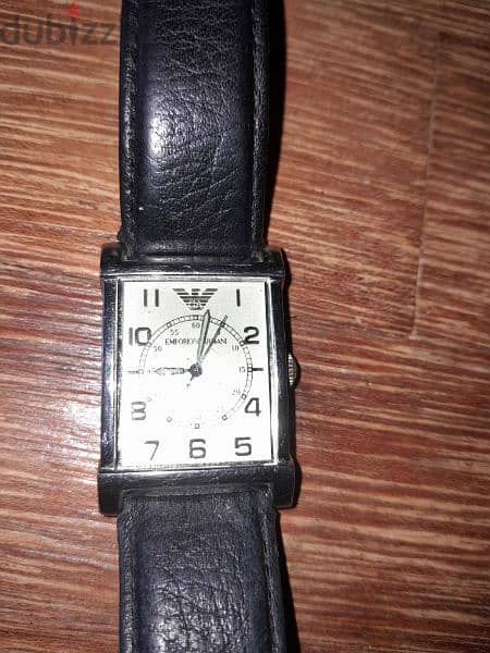 armani watch. authentic. used 1