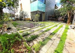 Spectacular Garden Apartment in Rabieh For Sale 0