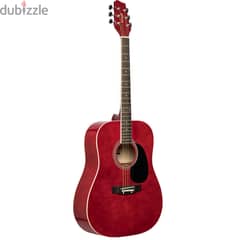 Stagg SA20D Red Acoustic Guitar