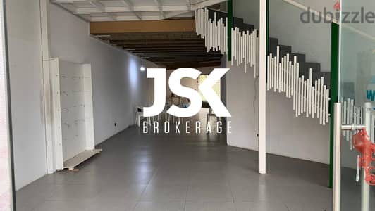 L14155-Spacious Shop With Mezanine for Rent In Mansourieh