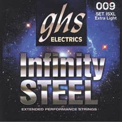 GHS ISXL Extra Light Infinity Steels Electric Guitar Strings (9-42)