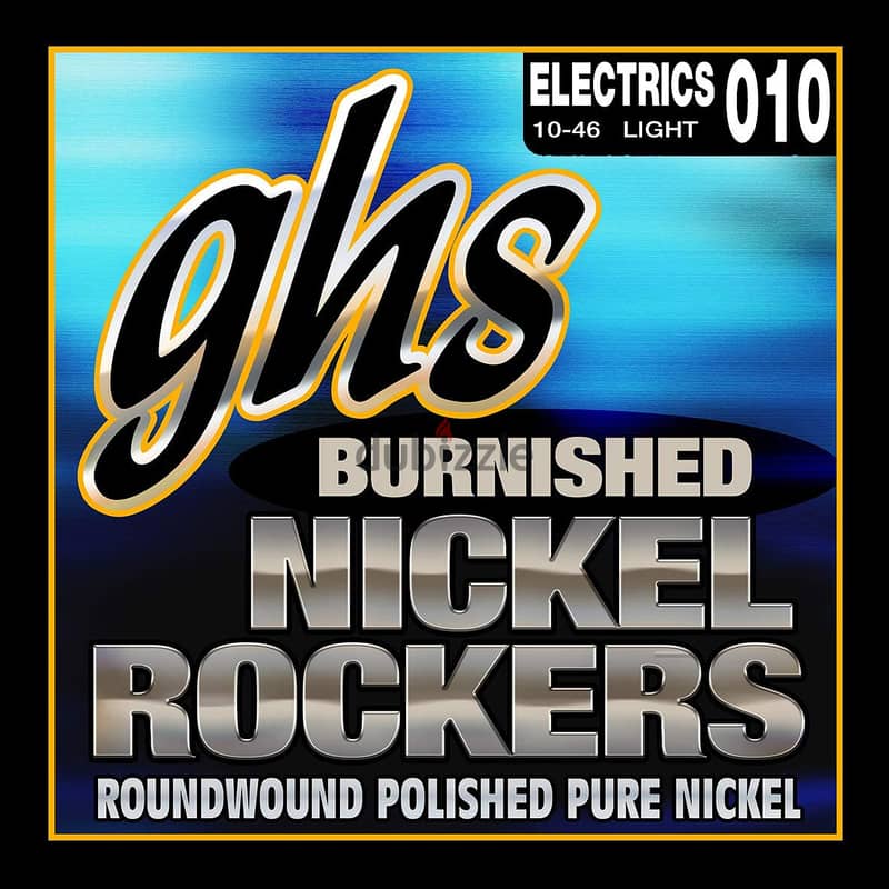GHS BNR-L Set Pure Nickel Roundwound Strings 0
