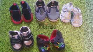5 NEW baby shoes (all for 20 dollars)