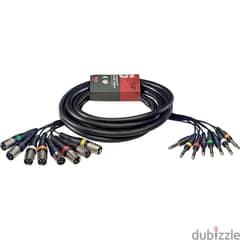 Stagg ML-05/8XM8PM 5m Multicore Cable