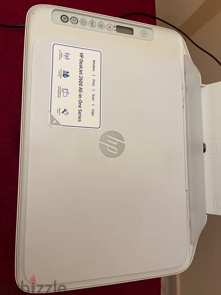 like new hp deskjet 2600 all in one series barely used 1