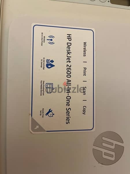 like new hp deskjet 2600 all in one series barely used 2