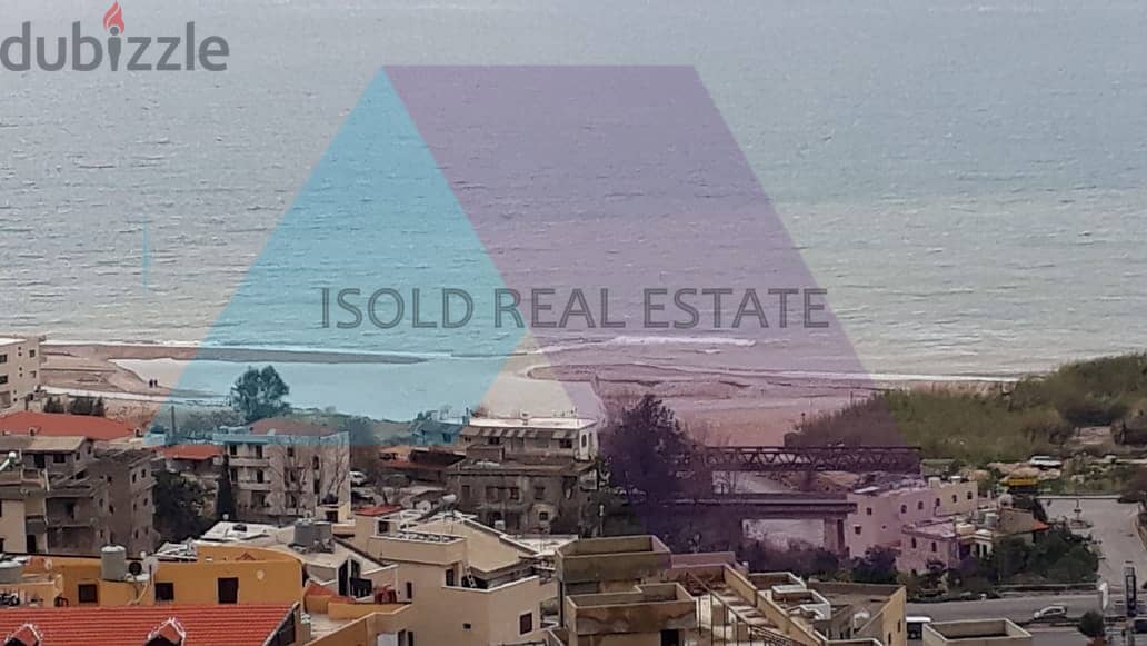 Two building on 1850 m2 land + open sea view for sale in Nahr Ibrahim 0