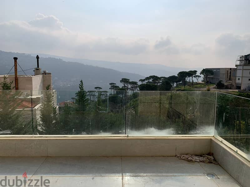 L14164-3-Bedroom Apartment With A Greenery View for Sale In Baabdat 2