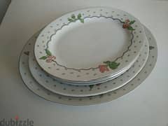 Set of 7 service plates - Not Negotiable 0