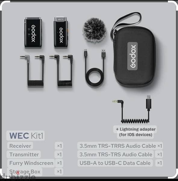 Godox microphone WEC KIT 1 / WEC KIT 2 2