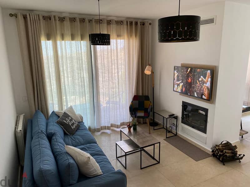 L08095-Fully Decorated & Furnished Duplex for Rent in Faqra 3