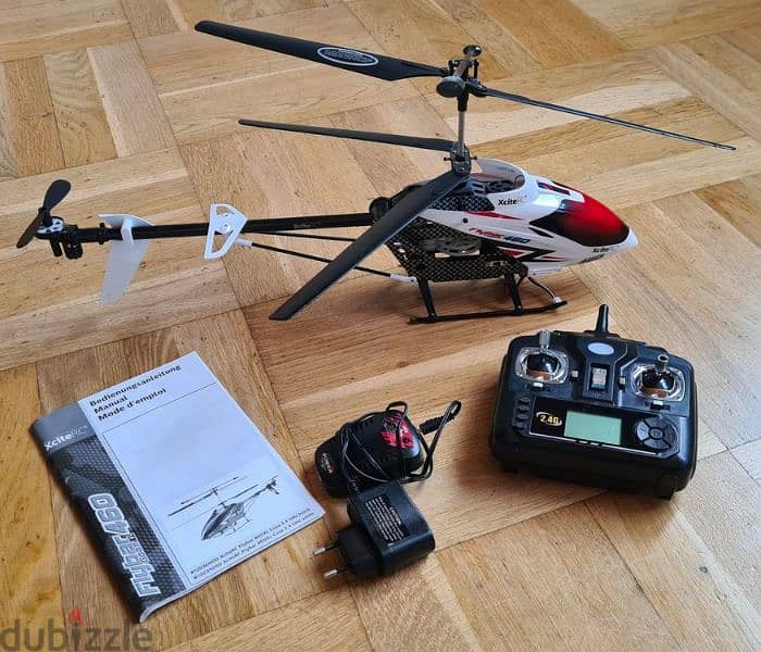 german store xcite coax XL 460 rc helicopter 1
