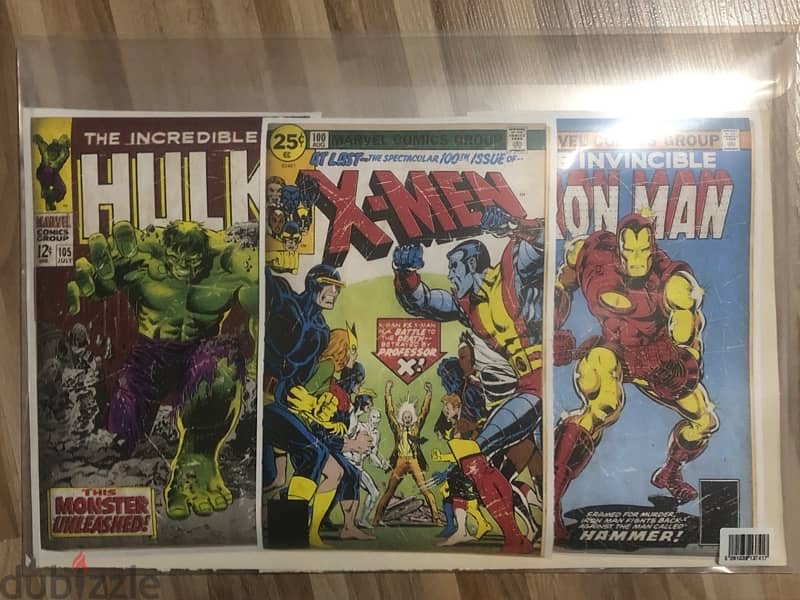 Vintage 60’s/70’s rare Marvel Comics Group ltd. edtition cover posters 5