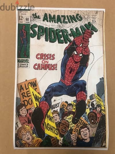 Vintage 60’s/70’s rare Marvel Comics Group ltd. edtition cover posters