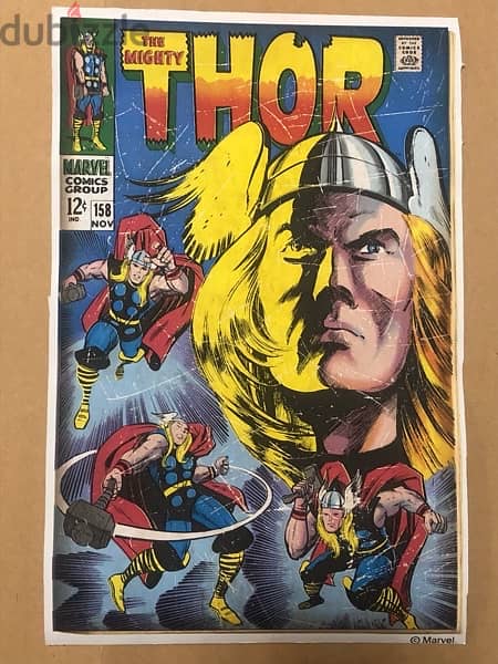 Vintage 60’s/70’s rare Marvel Comics Group ltd. edtition cover posters 8