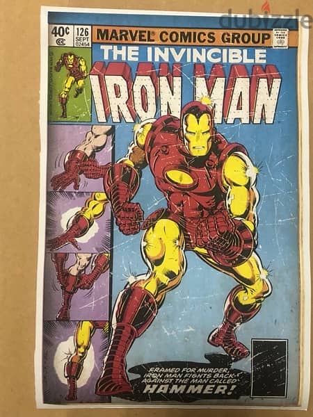 Vintage 60’s/70’s rare Marvel Comics Group ltd. edtition cover posters 10