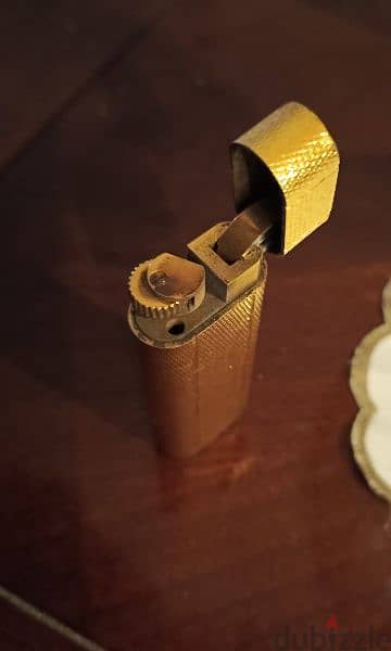 Cartier Vintage Gold plated lighter 1