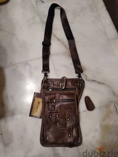 leather cross bag