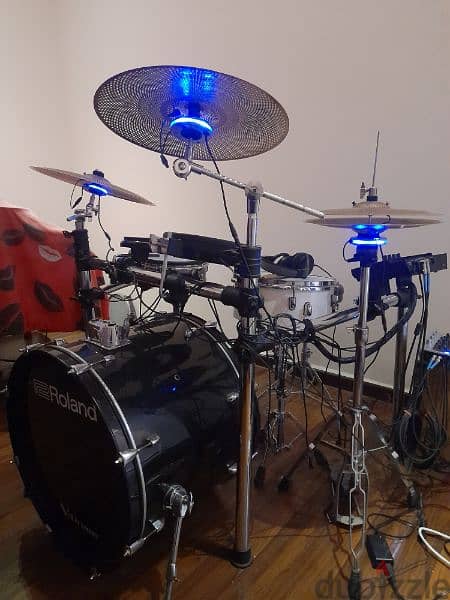 roland hybrid electric drums 1