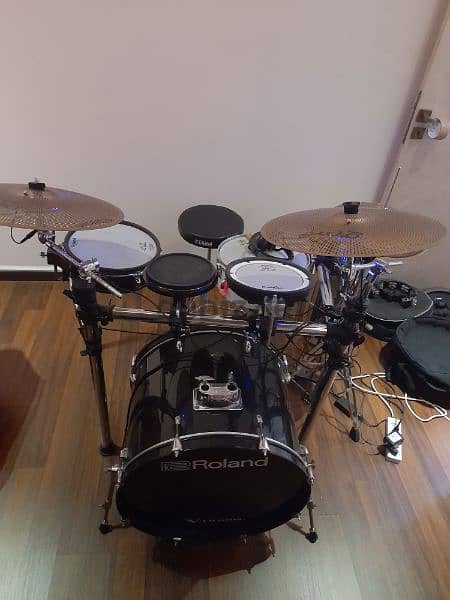 roland hybrid electric drums 4