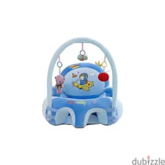 Baby Sitting Chair with Soft Cotton Backrest and Animal Shapes