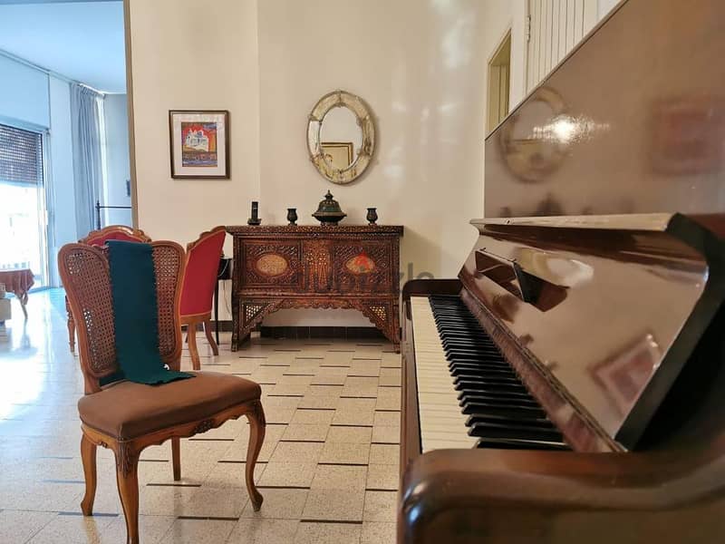 240 Sqm Fully furnished Apartment for rent in Achrafieh 5