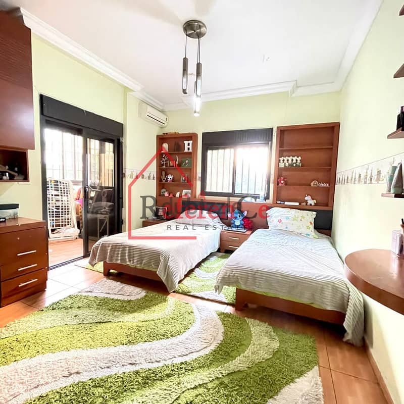 Fully furnished apartment in Mansourieh شقة مفروشة في المنصورية 7