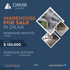 R1647 Warehouse for Sale in Zalka with 4 Facades 0