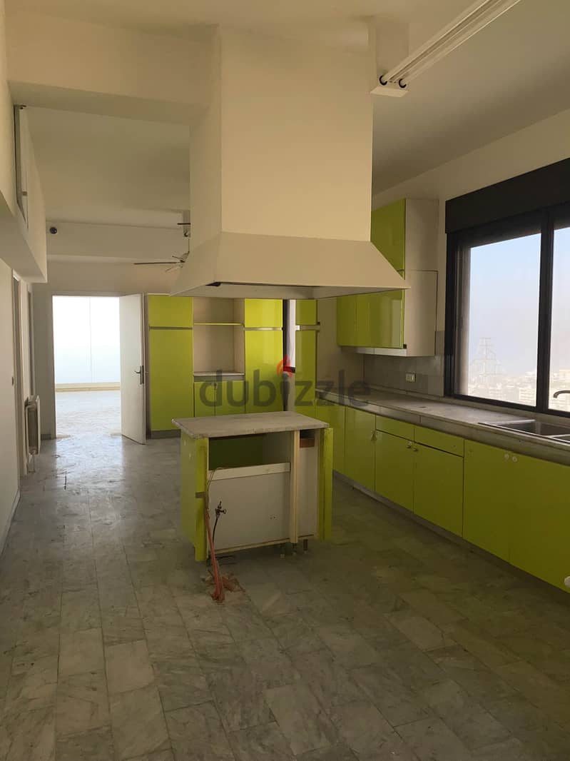 540 SQM Apartment in Naccache/Rabieh with a Breathtaking Sea View 2