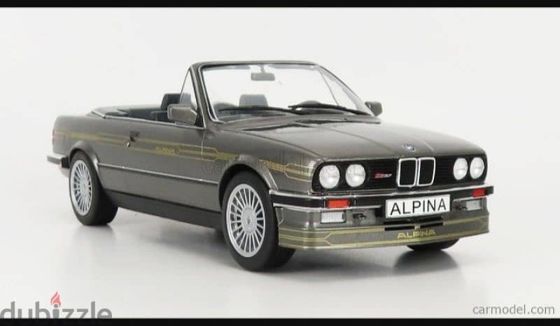 BMW Alpina E30 ('86) diecast car model 1;18. 3