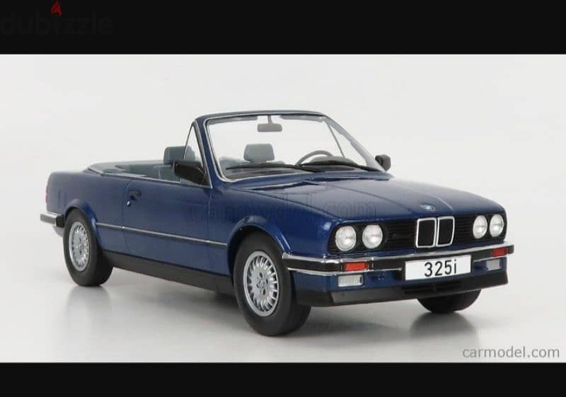 BMW 325i E30 ('85) diecast car model 1;18 3