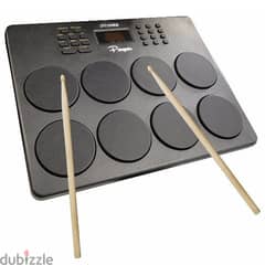 Digital Electronic 8 Pads Drum Set Compact Size Drum Set  - DT001
