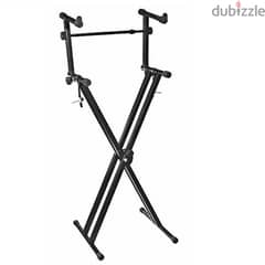 Keyboard Stand Double Armed - H161