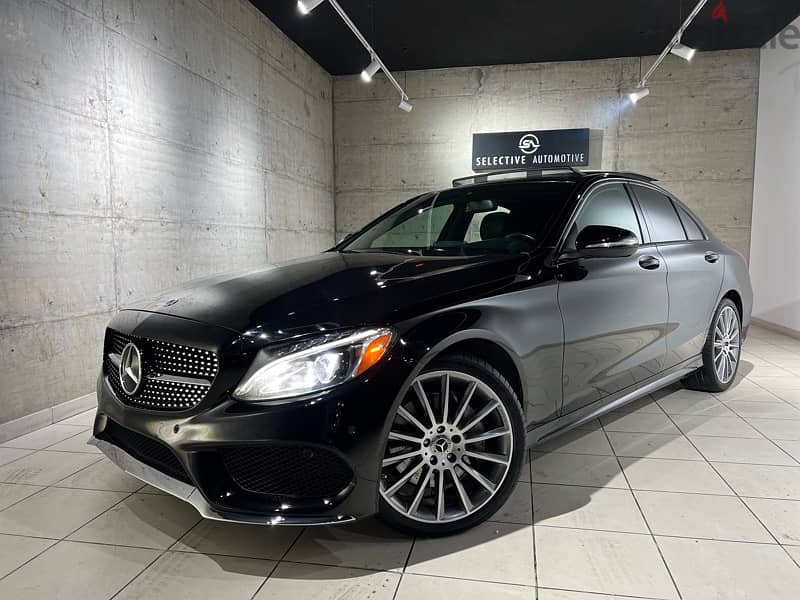 Mercedes C300 4Matic AMG CLEAN CARFAX 70,000km only 2