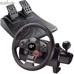 Logitech driving force GT - gaming wheel and pedals