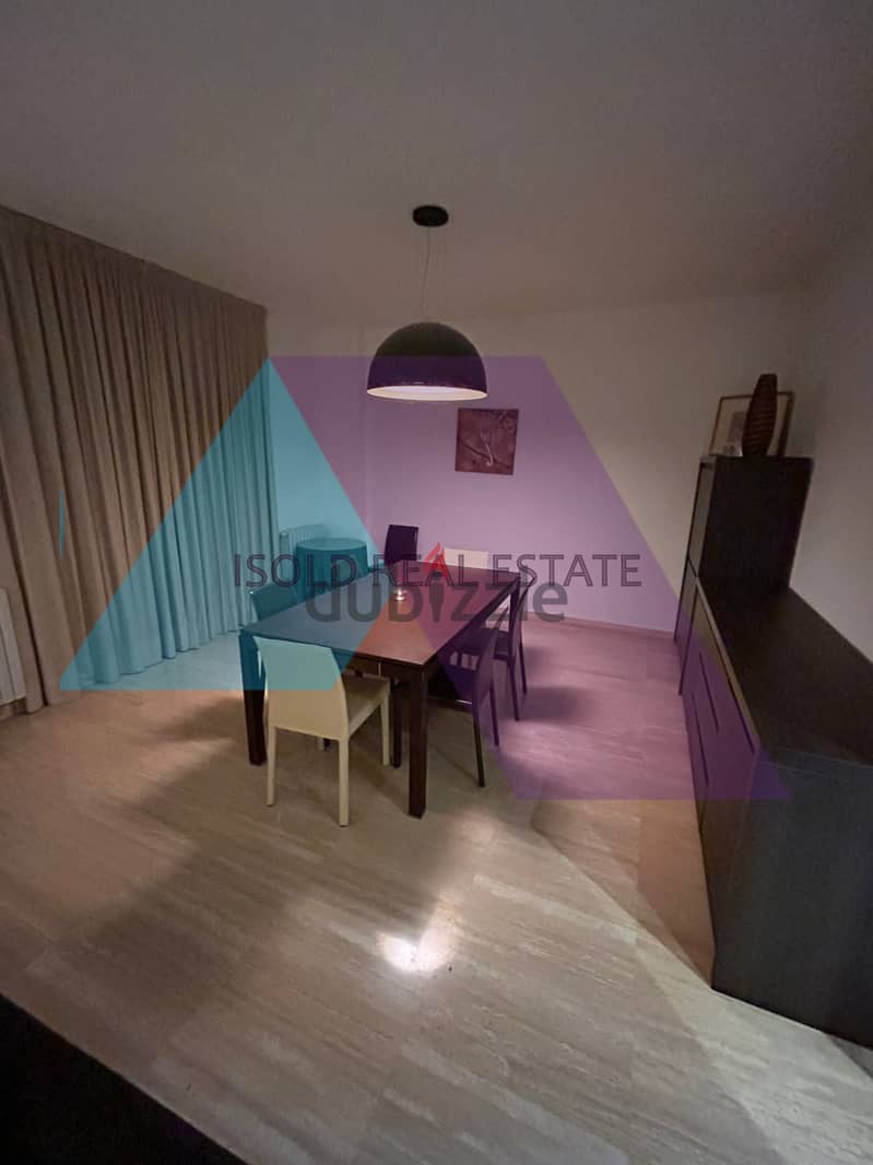 Decorated&furnished 220 m2 apartment+ open view for rent in Achrafieh 0